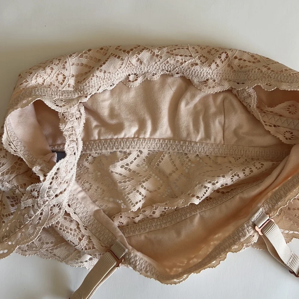Aerie Bralette with adjustable & removable straps Small NWOT